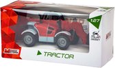 Speelgoed Tractor - Tractor 1:27 - Speelgoedvoertuig - Rood, Grijs