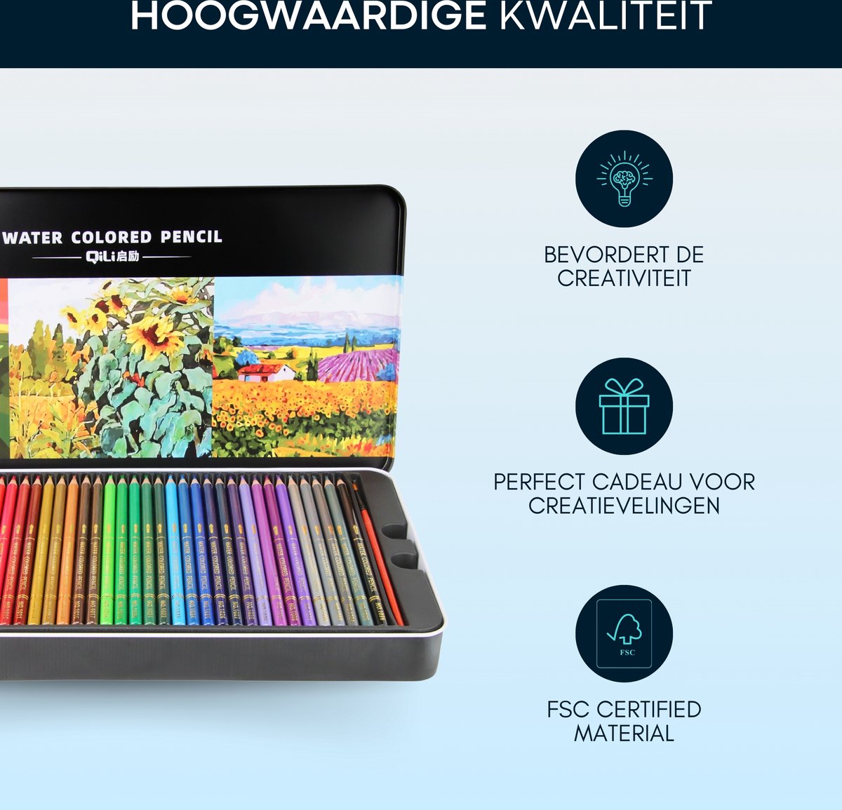 Kleurpotloden 120 stuks - Zachte kern, ideaal voor tekenen en kleuren