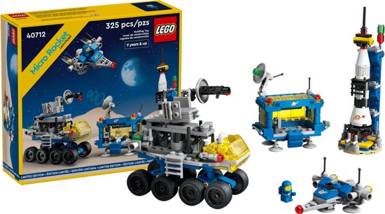 Rampe de lancement de la Micro fusée LEGO - 40712