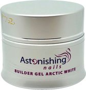 Astonishing Nails - Arctic White - 45 gram Nagel - Gel Builder - Nagels - Nagelgel - Nagel Gel voor UV