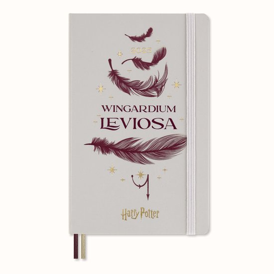 Foto: Moleskine 12 maanden agenda 2025 harry potter wekelijks large wingardium leviosa