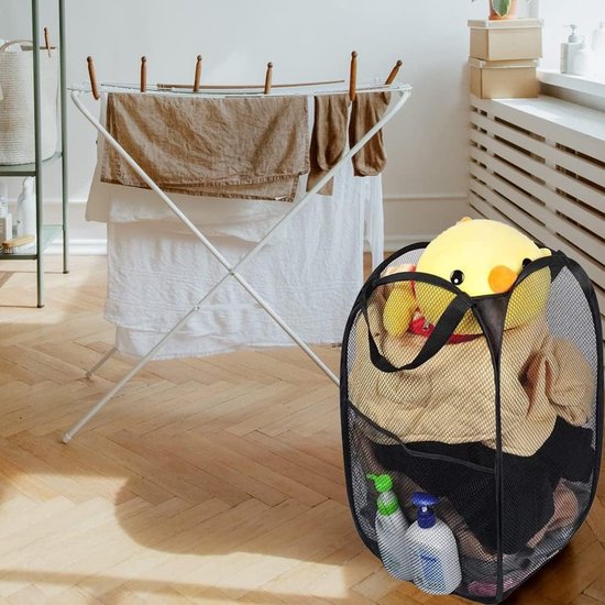 Brabantia Wasmand Wit met Kunststof Deksel 60 Liter kopen