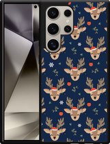 Cazy Hardcase Hoesje geschikt voor Samsung Galaxy S24 Ultra Schattige Rendieren