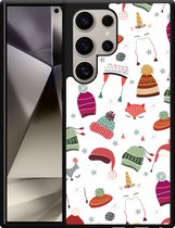 Cazy Hardcase Hoesje geschikt voor Samsung Galaxy S24 Ultra Winter Hats