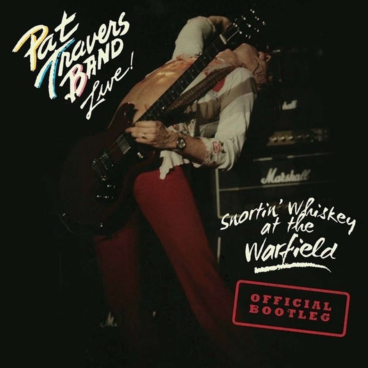 Pat Travers Band - Snortin' Whiskey At The Warfield (LP) (Coloured Vinyl)