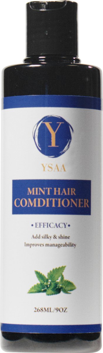 Conditioner Haar - Cremespoeling - Leave In Munt Ysaa - voor beschadigde haar - voller en dik haar - haar verzorging gezond -