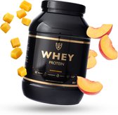 Rebuild Nutrition Whey Proteïne - Mango-Perzik smaak - Whey Protein - Proteïne Poeder - Hoogwaardige Eiwitpoeder - 40 Eiwitshakes - 1000 gram