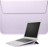 2-in-1 Laptopsleeve 10 tot 12 inch - Wijnrood - Laptopsleeve voor Dames / Heren - Laptop Tas Sleeve met Standaard
