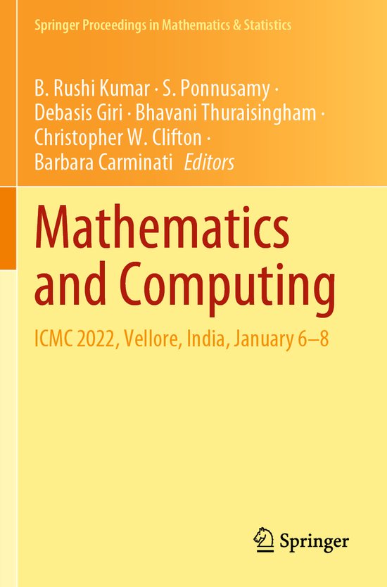 Springer Proceedings in Mathematics & Statistics415- Mathema ... - cover