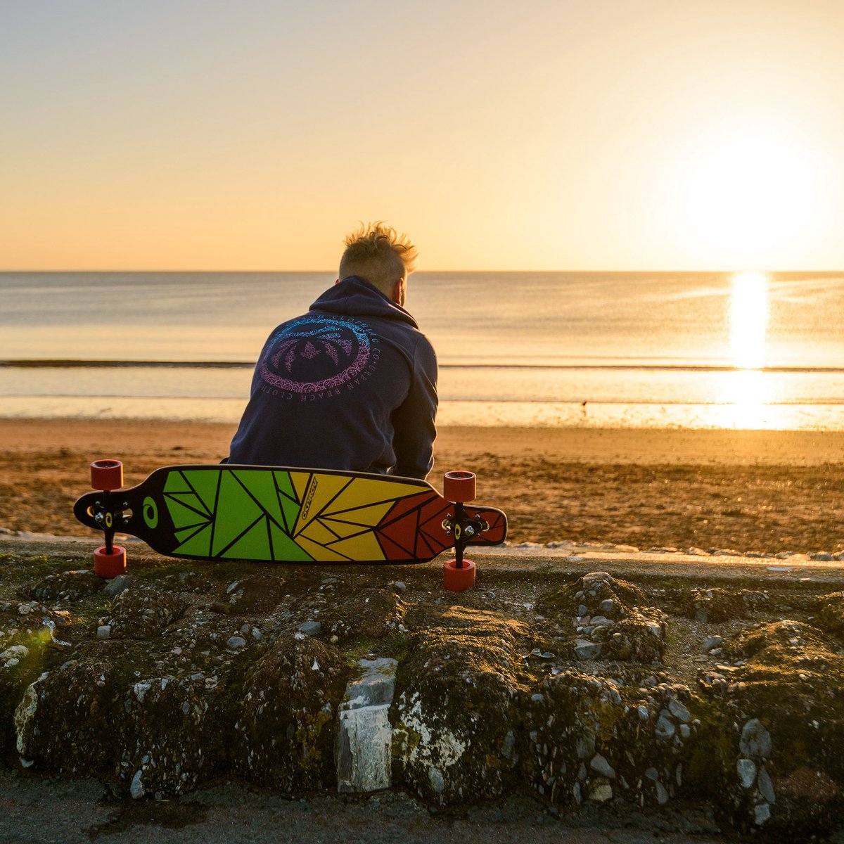 Osprey Shapes 39" Twin Tip Longboard - Drop-Through Trucks - ABEC 9 — afbeelding 5