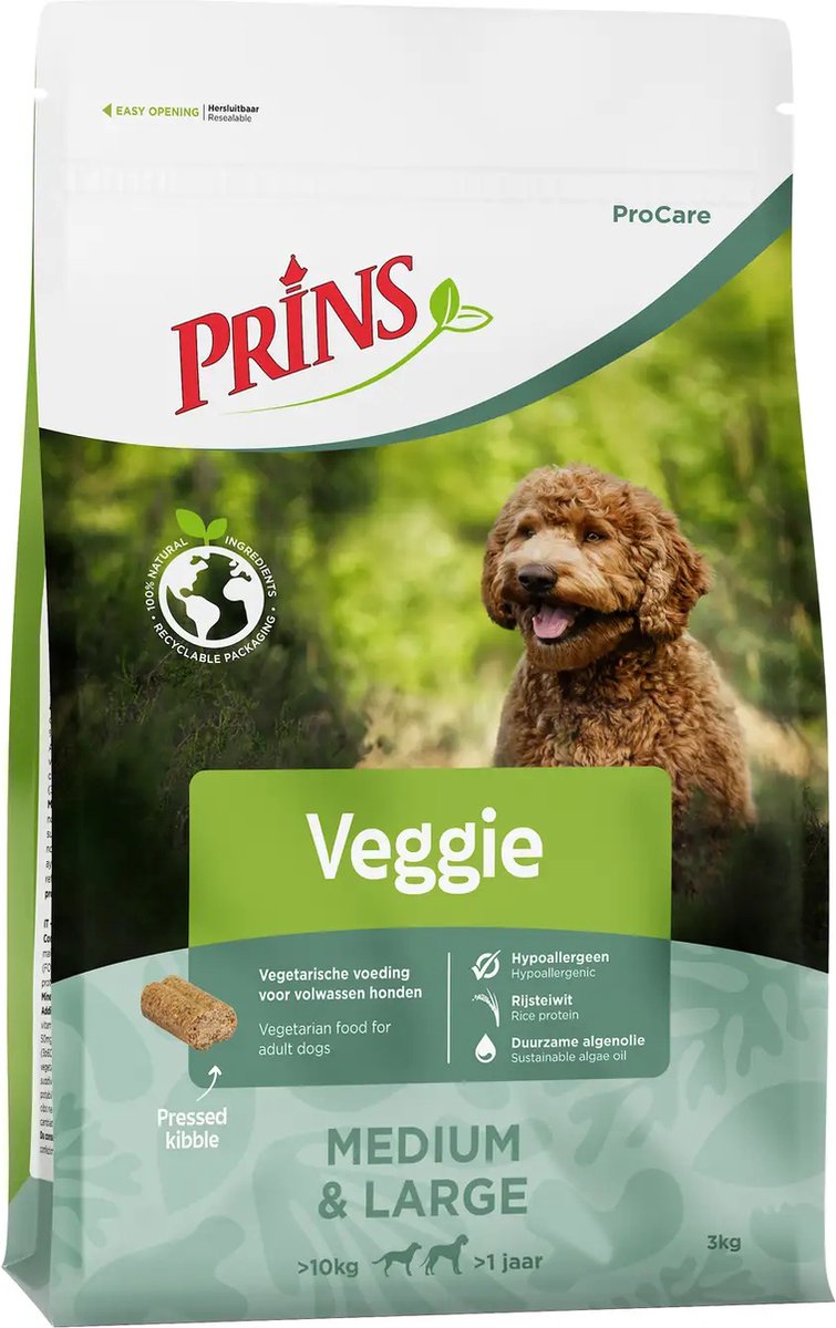 Prins ProCare Veggie Hondenvoer 3 kg