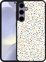 Cazy Hardcase Hoesje geschikt voor Samsung Galaxy S24+ Happy Dots