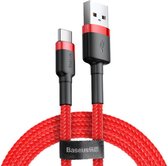 USB Cable Type C  1 Meter Rood