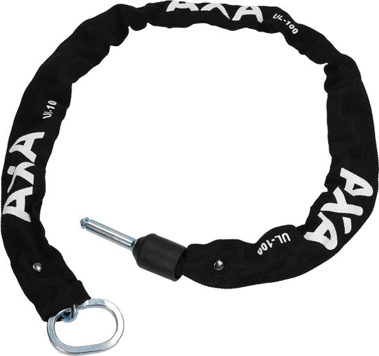 Catena Per Bicicletta AXA ULC100 - Blocco A Incastro, Compatta 495mm, Nero, Per Protezione Antifurto - Foto 7