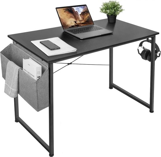 AllinShop® - Bureau tafel - Computertafel - Hout - Bureaustoel - Game Tafel - Game Bureau - Simpel - Modern - 120x60x75CM