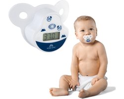 Mobiclinic CTD-01 - Fopspeen thermometer - Thermometer voor lichaam - Baby thermometer - Zachte Fopspeen - LCD Display - Kinderthermometer