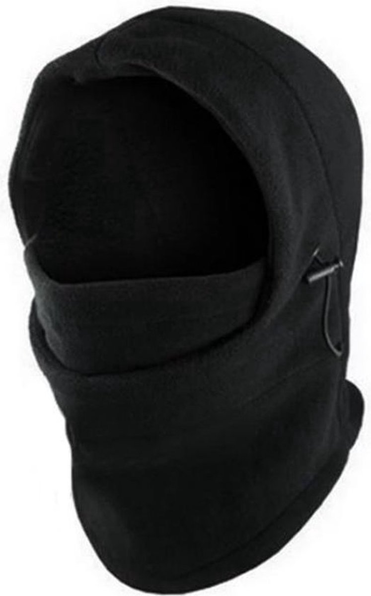 Somstyle 3-In-1 Fleece Face Mask - Winter Muts - Thermo - Nekwarmer - Unisex - Zwart