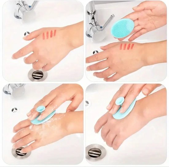 Baby Douche - Baby Borstel - Baby Douche Borstel - Baby Spons - Baby Benodigheden - Baby Cadeau - Baby Reiniging - Baby Bad - Baby Schoonmaak van Merkloos — afbeelding 5