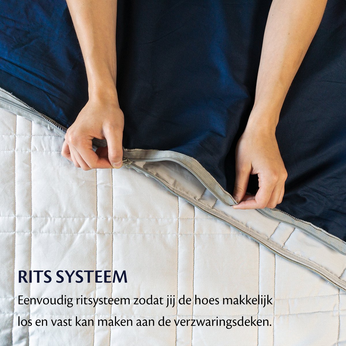 Verzwaringsdeken Swiss Nights Velvet Hoes - 7kg - 150x200 cm