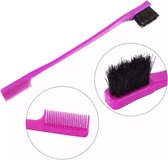 Magic Collection Double-sided Edge Brush & Comb - Dubbelzijdige Edge borstel & kam