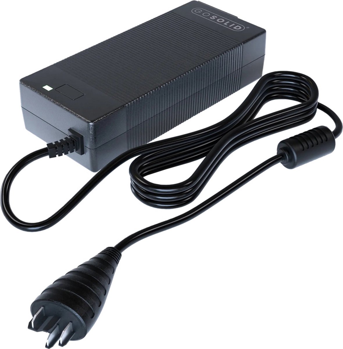 GO SOLID! ® Oplader geschikt voor Bosch PowerTube 500 & Bosch PowerPack 500 fietsaccu - 36V 2A