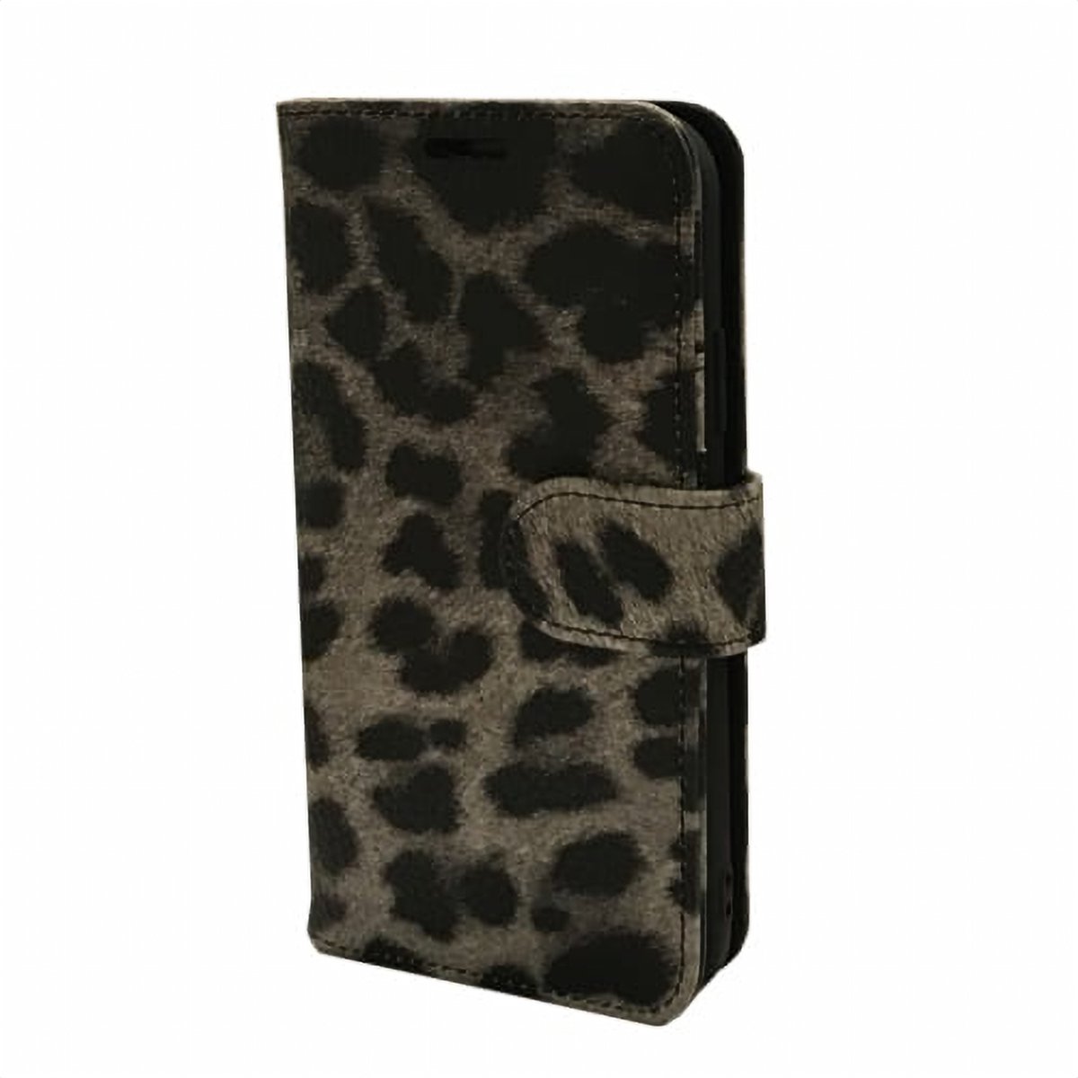 iNcentive PU Wallet Deluxe geschikt voor Galaxy S22 Plus Panther Grey