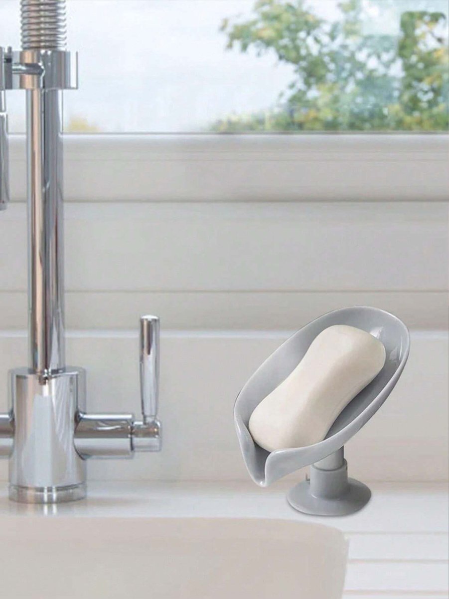 Waledano® 1 Stuk Zeepschaal - Zeepbakhouder - Zuignap - Zeepbakje - Handzeep - Zeephouder - Sponsbak - Zeepdoos - Badkamer Accessoires