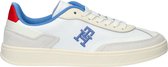 Tommy Hilfiger Heritage Court dames sneaker - Wit blauw - Maat 40
