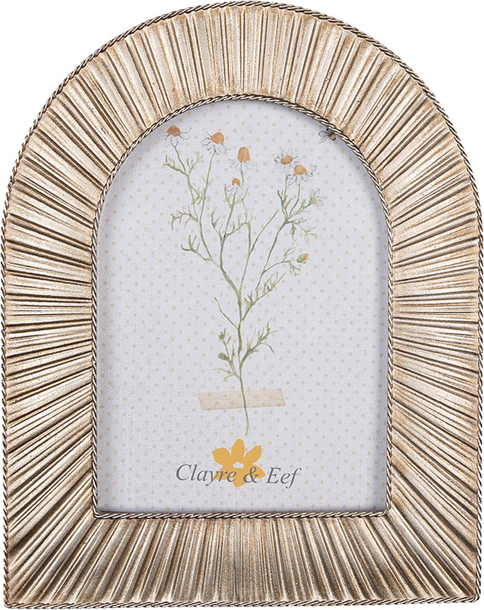 Fotolijst 10x15 cm Goudkleurig Kunststof Glas Rechthoek Fotokader