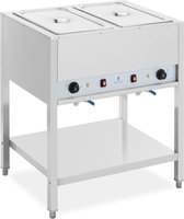 Royal Catering Bain Marie - 1265 W - 2 x GN 1/1 - met voet - Royal Catering