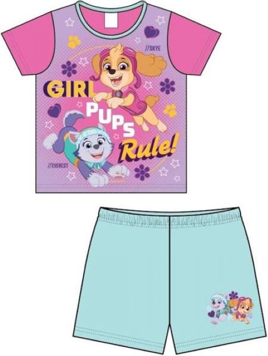 Paw Patrol pyjama - korte broek en t-shirt - Paw Patrol shortama - maat 98/104