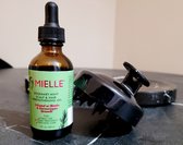 Mielle Rosemary Mint oil hoofdhuid voor gezonde haargroei met shampoo/massage kam