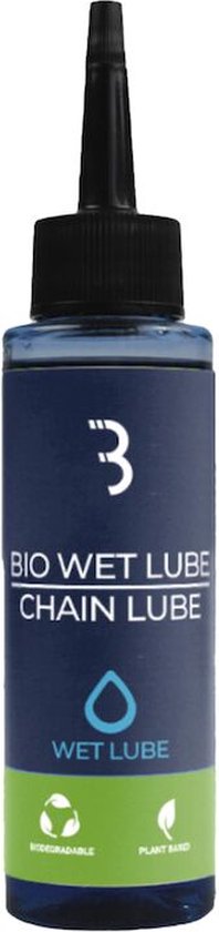 BBB Cycling BioWetLube 100 ml Lubrifiant pour chaîne – Huile biologique pour chaîne de vélo – Tous temps – BCH-203