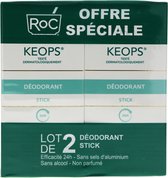 RoC Keops Déodorant Stick Set de 2 x 40 ml