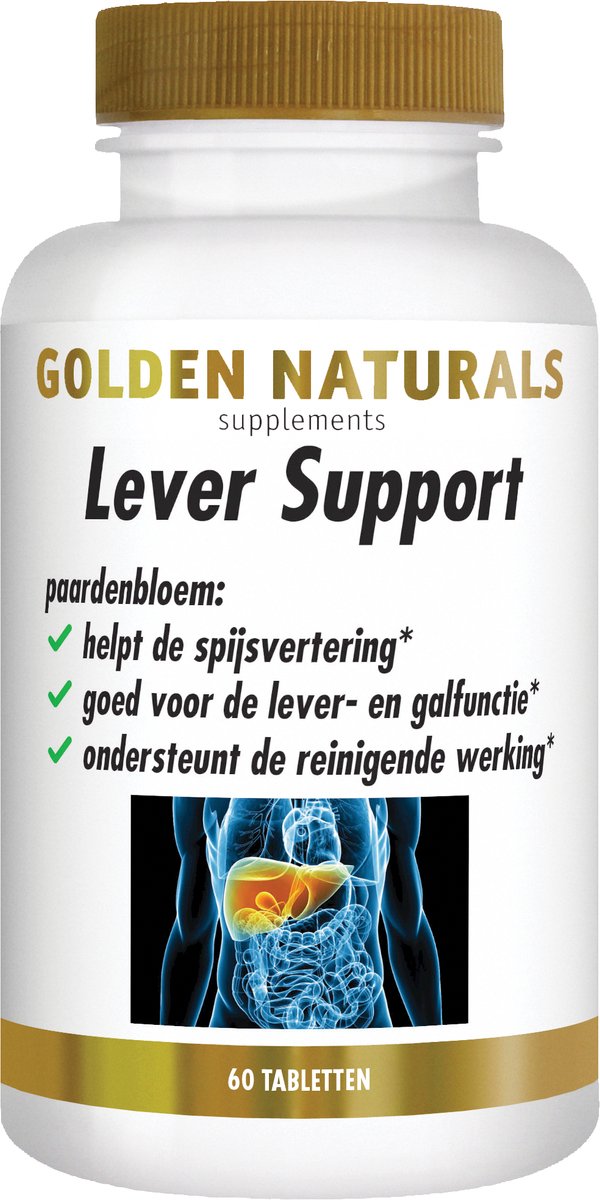 Goedkoopste Golden Naturals Lever Support (60 veganistische tabletten
