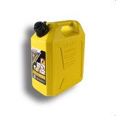 SeaFlo Jerrycan, Brandstofkan – inclusief Schenktuit – Diesel – Geel – 20 Liter