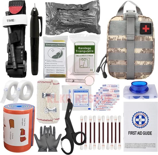 D&B Survival Set Noodpakket Survival Kit Nood Tourniquet EHBO