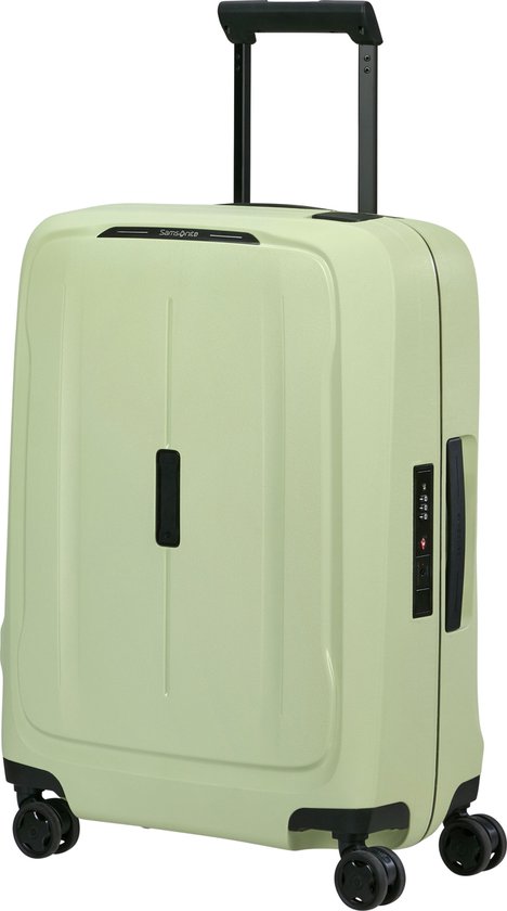 Samsonite Valise de voyage - Essens Spinner (4 roues) bagage à main 55 cm - Vert Pistache - 2,6 kg