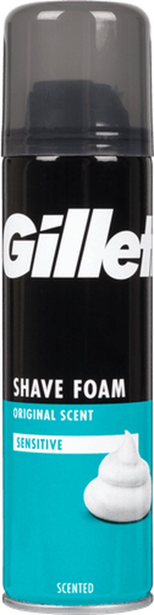 Goedkoopste Gillette Scheerschuim Classic Sensitive 200 ml
