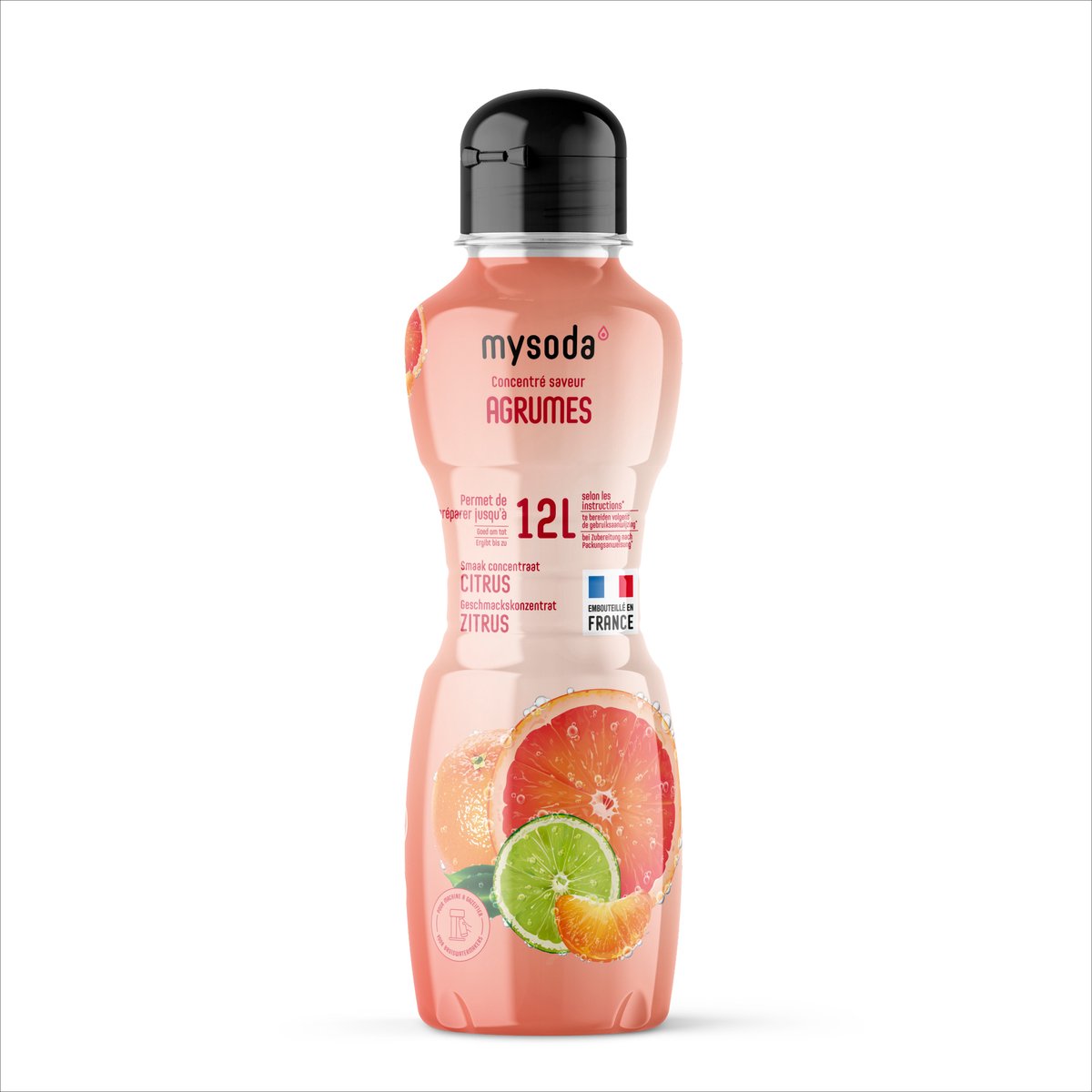 Mysoda AB1104 Agrumes / Citrusvrucht - 500ml - goed voor 12 liter frisdrank