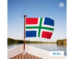 Vlag Groningen 30x45cm
