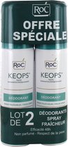 RoC Keops Fresh Spray Déodorant Set de 2 x 100 ml