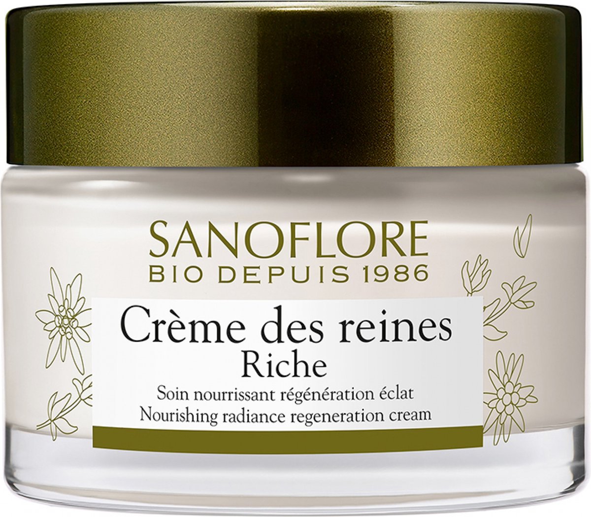 Sanoflore Crème des Reines Riche Regeneration Radiance Organic 50 ml