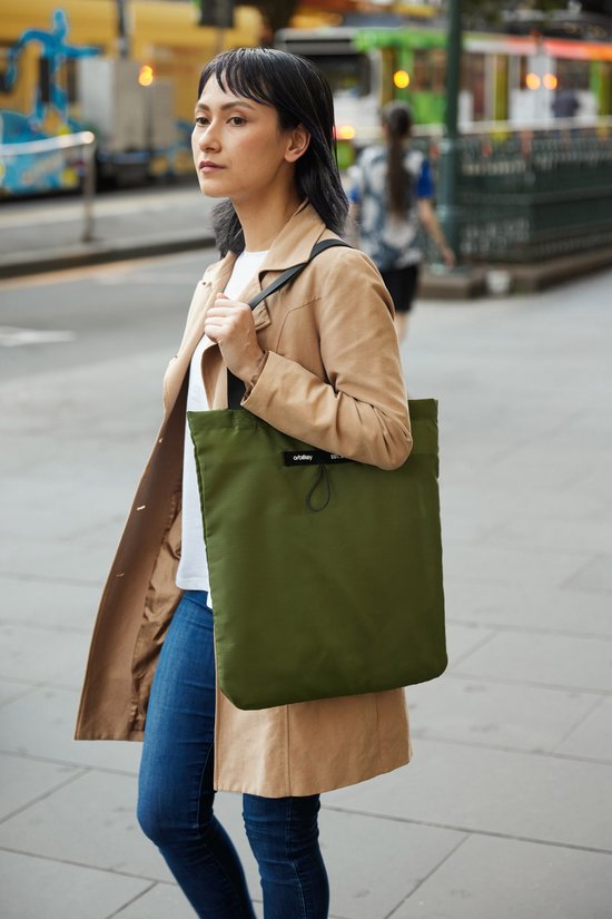 Sac fourre-tout pliable ORBITKEY | Nylon |Vert