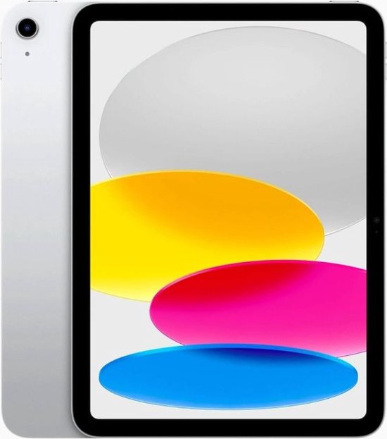 Refurbished iPad (2022) 64GB Wifi + 5G Zilver (Zo goed als nieuw)