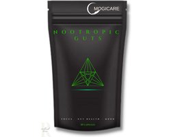 Nootropic Guts™ superfood - Probiotica - Immuunsysteem - Darmgezondheid - Spijsvertering - Focus - Vegan - Ayurveda - 30 caps