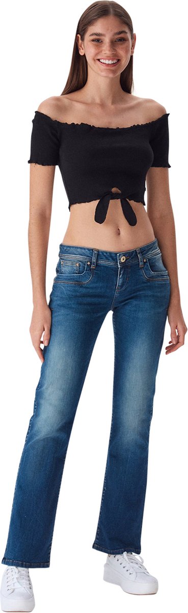 LTB Dames Jeans Broeken VALERIE bootcut Fit Blauw Volwassenen Denim Jeansbroek