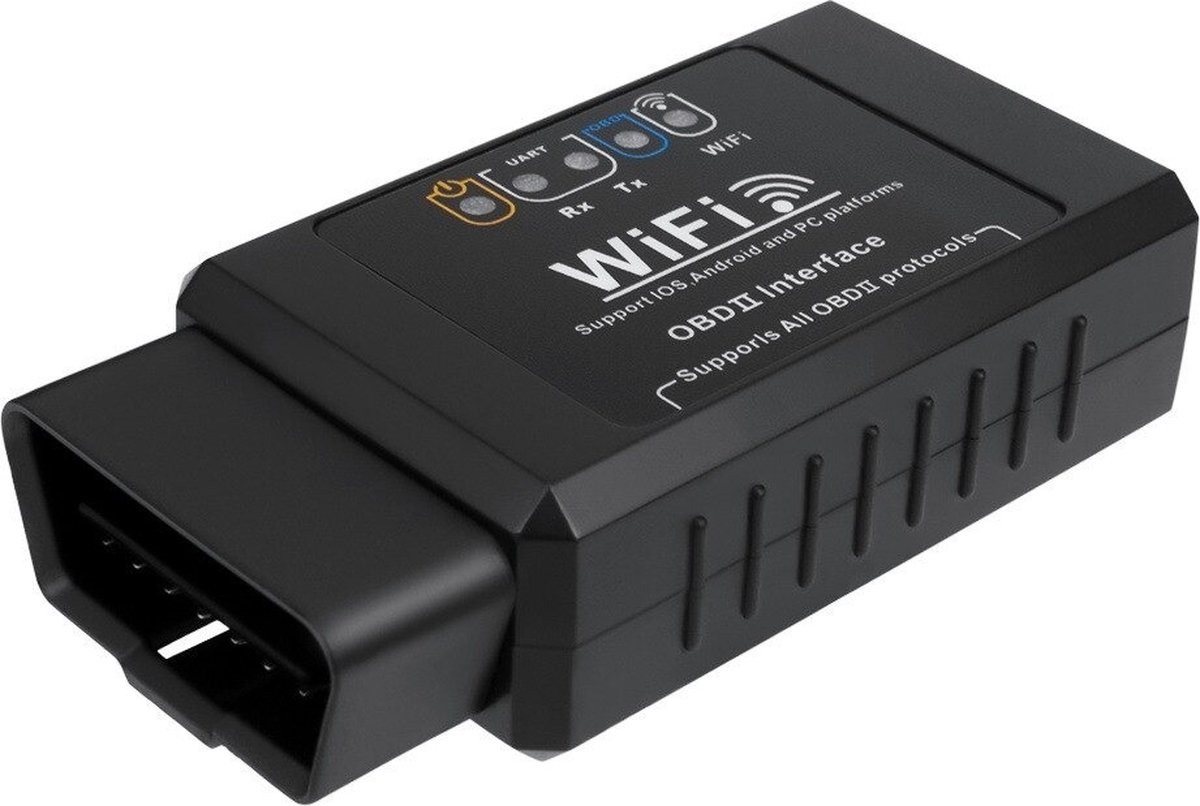 VCTparts OBD2 ELM327 Diagnose Scanner WiFi Uitlezen [OBD II - IOS & Android)