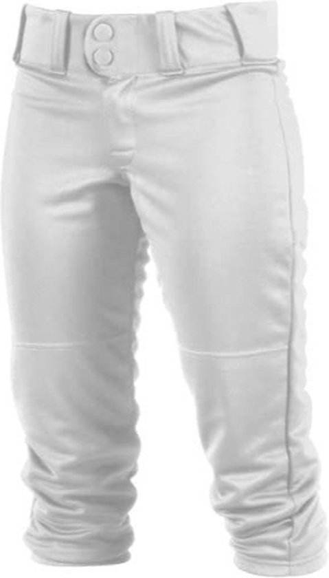 Worth WB150 Pantalon taille basse avec ceinture pour femme XXL White