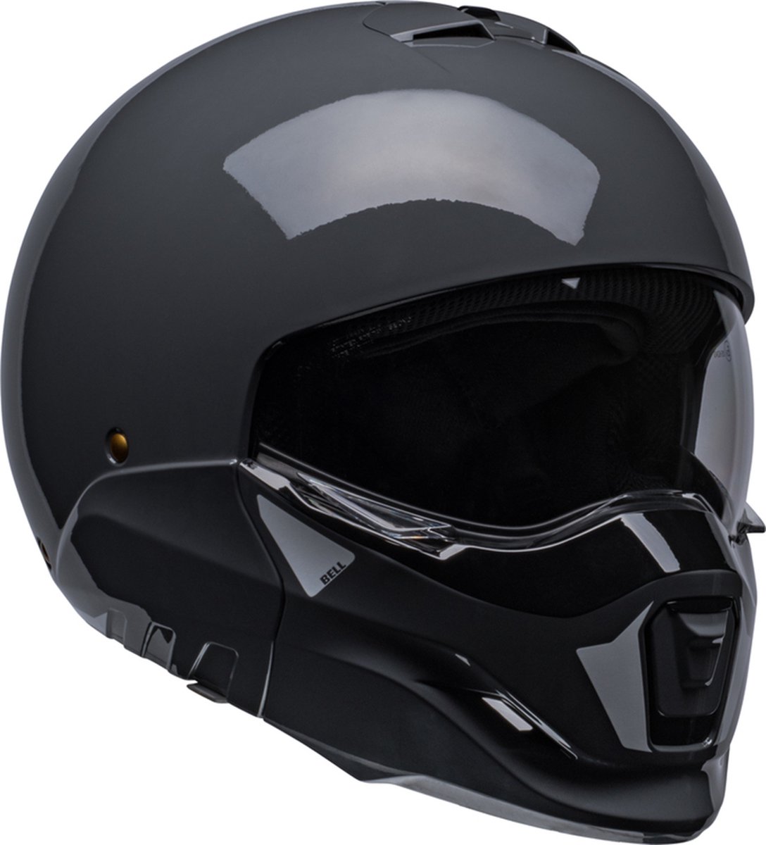 Bell Broozer Duplet Solid Gloss Nardo Gray L - Maat L - Helm